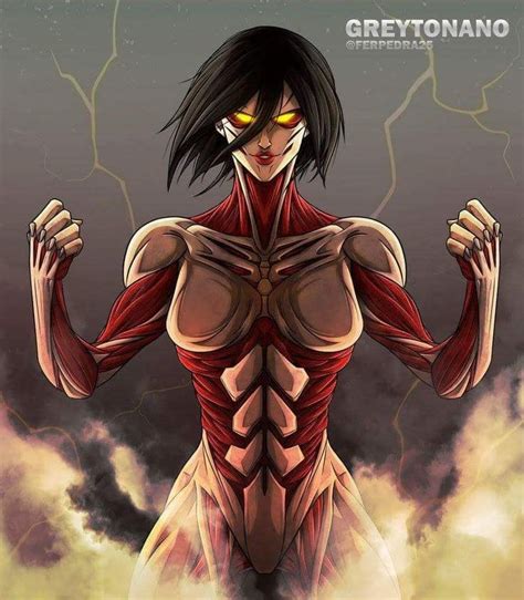 female titan attack on titan|female titan full body.